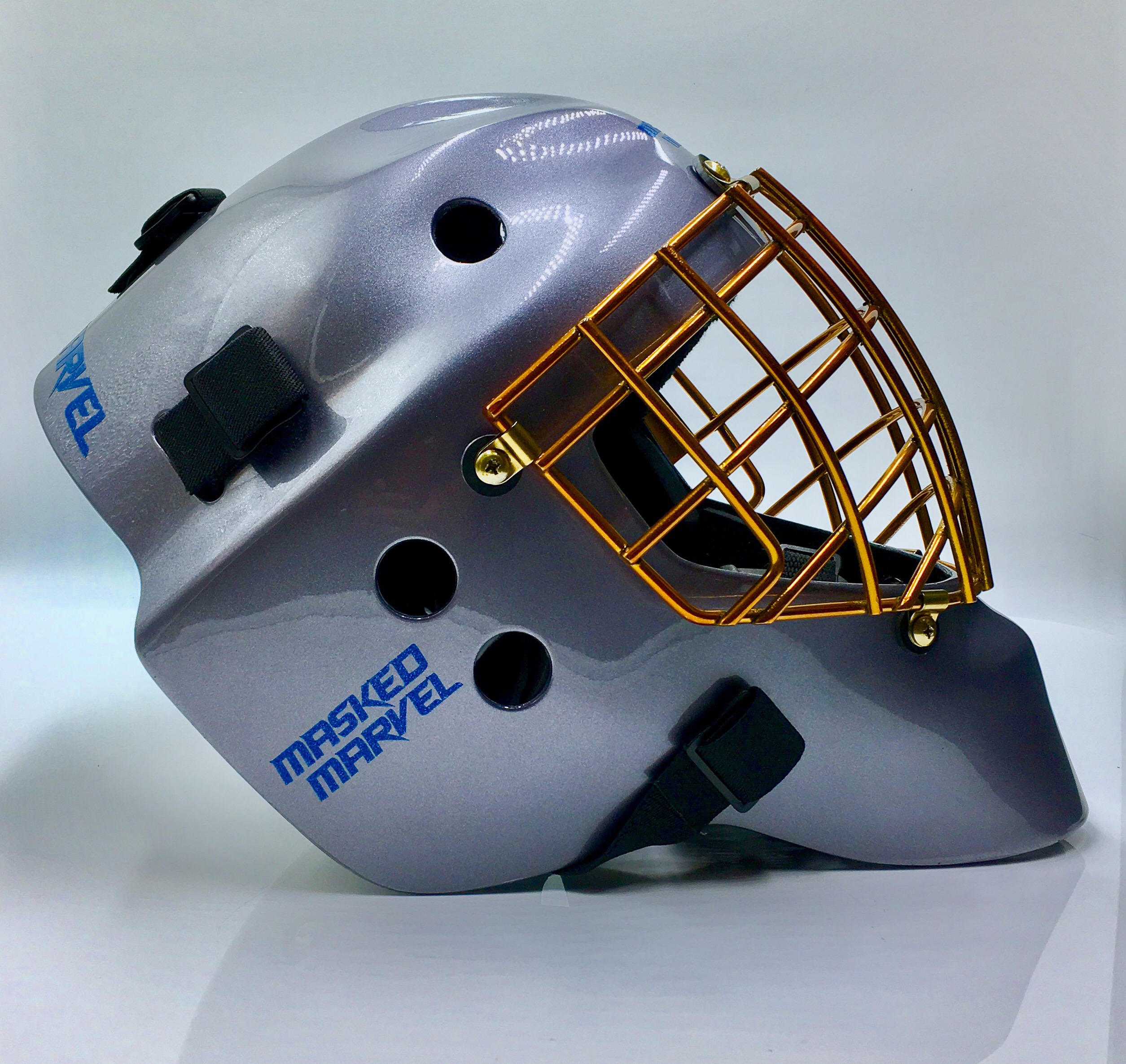 Goalies Plus - (Best Price) Mask Marvel Senior Bandit Certified Goalie Mask  - Carbon Fiber Reinforced